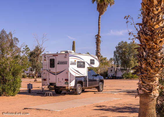 Camping in Dateland Arizona Picture