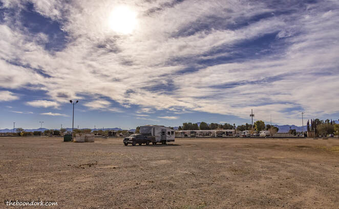 Boondocking at the Pima County Fairgrounds Picture
