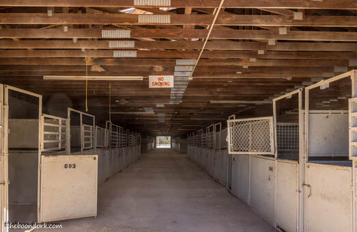 Fairgrounds horse barn Picture