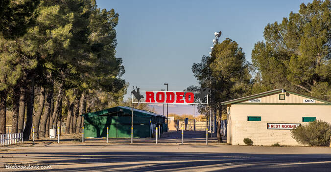 Rodeo arena Pima County Fairgrounds Tucson Arizona Picture