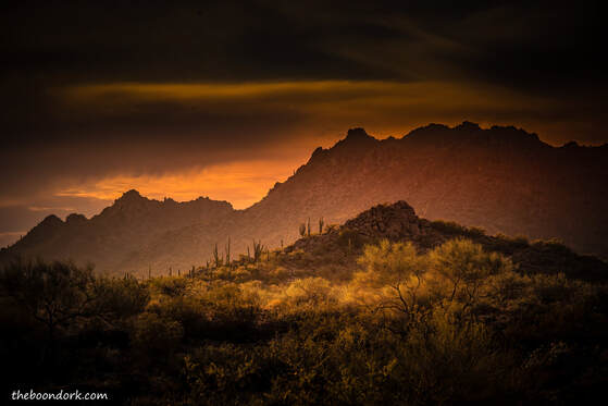 Desert sunset Picture