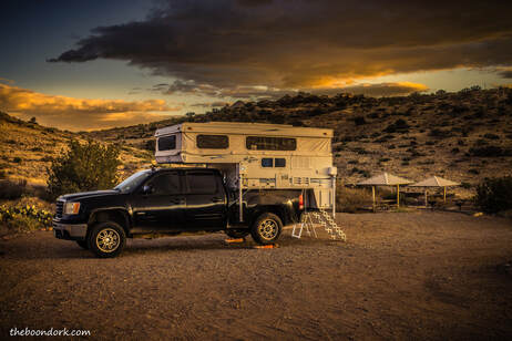 Boondocking at Rockhound State Park Picture