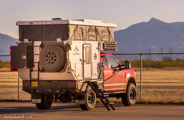 Pop-up truck camper Picture
