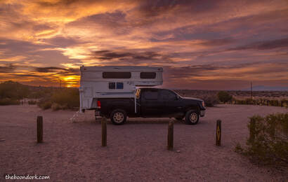 Elephant Butte state Park boondocking Picture