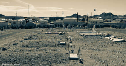 Quartzsite Arizona cemetery Picture