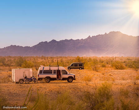 Boondocking in the desert Picture