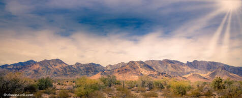 Arizona desert boondocking Picture