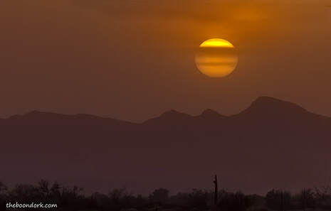 Sunset Arizona desert Picture