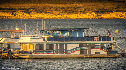 Houseboat elephant Butte state Park Picture