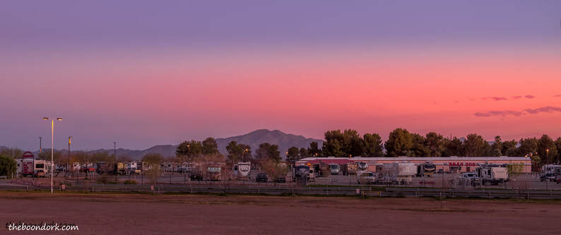 Tucson Arizona sunset Picture