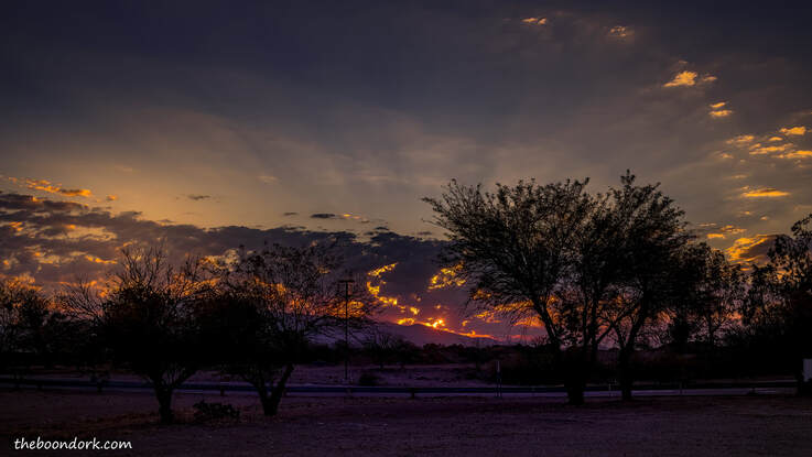 Tucson Arizona sunrise Picture