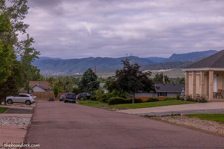 View of the front range Colorado Picture