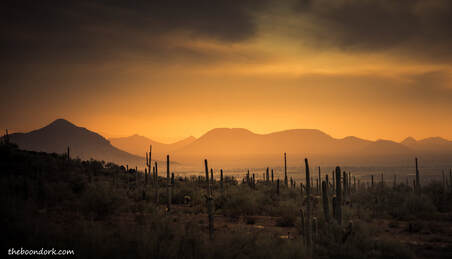 Picacho peak sunset Picture