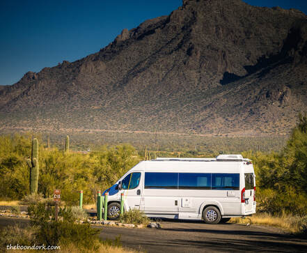 Picacho state Park campground Picture
