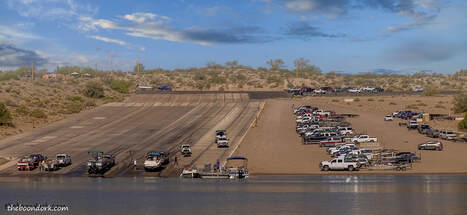 Elephant Butte state Park boat launch ramp Picture
