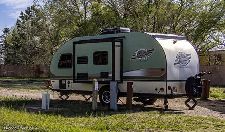 New camping trailer New Mexico Picture