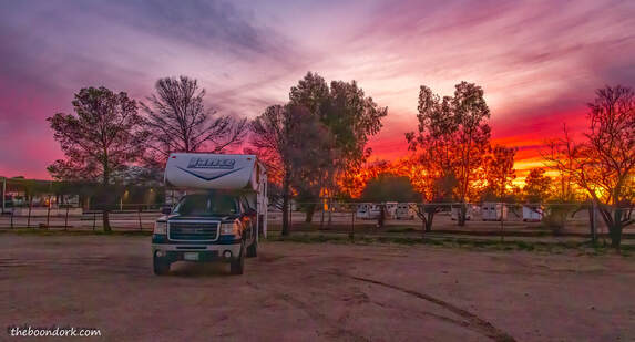 Boondocking in the sunset Picture