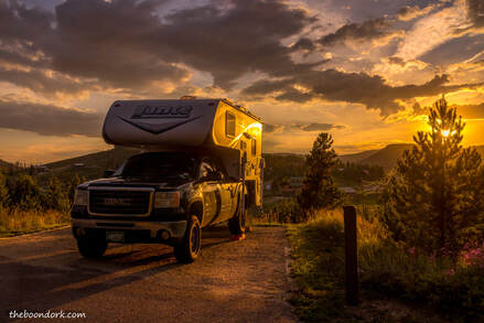 Sunset Granby Colorado Picture