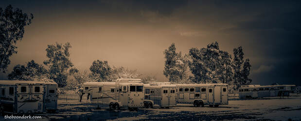 Pima County Fairgrounds in the snow Picture