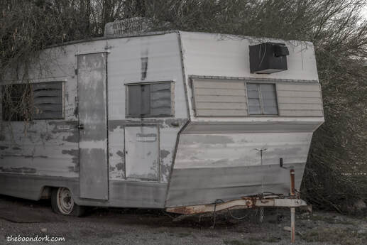 Old travel trailer Picture