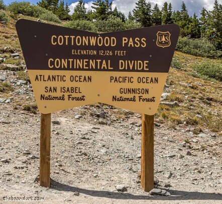 Cottonwood pass Colorado Picture