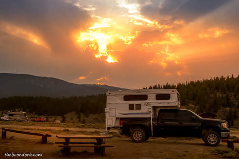 Boondocking in Tincup Colorado Picture