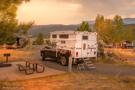 Camping in Ridgway Colorado Picture