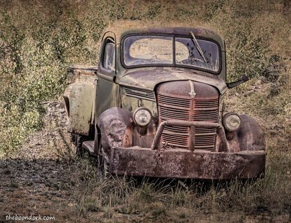 Antique truck Silverton Colorado Picture