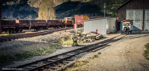 Silverton Colorado rail maintenance yard Picture