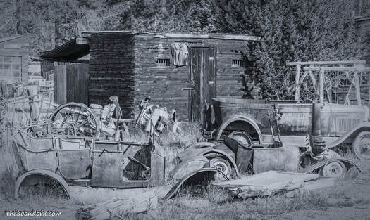Antique cars Guffey Colorado Picture