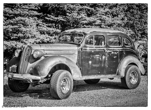 Old car Guffey Colorado Picture