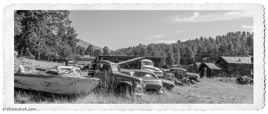 Old cars Guffey Colorado  Picture