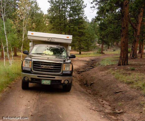 Boondocking in the national forest Colorado  Picture