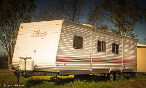 Old travel trailer Picture