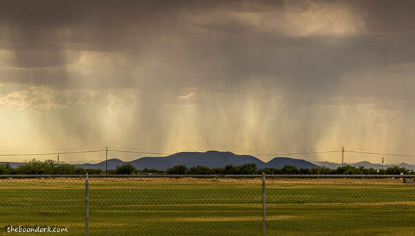 rain showers Tucson Arizona Picture