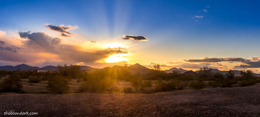 Quartzsite Arizona sunset Picture