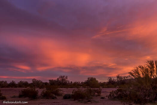 Quartzsite Arizona sunset Picture