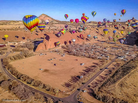 Red rock balloon rally Picture