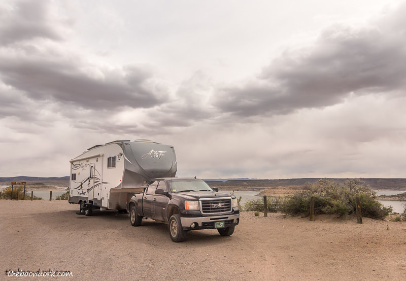 Boondocking elephant Butte state Park
