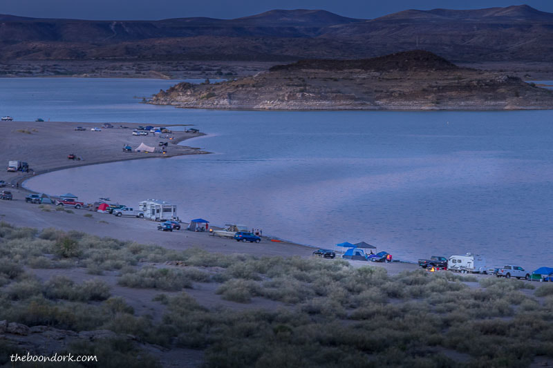 Elephant Butte state Park campers
