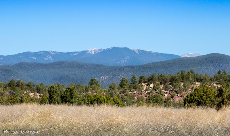 Mountains around Santa Fe New Mexico