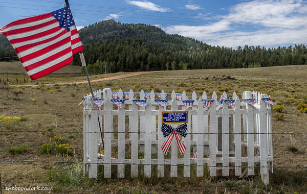 Civil War hero John Badger's grave Colorado