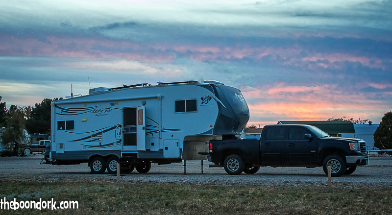 Boondocking at the ranch escapees RV Park New Mexico
