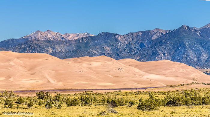 Sand dunes national Park Colorado