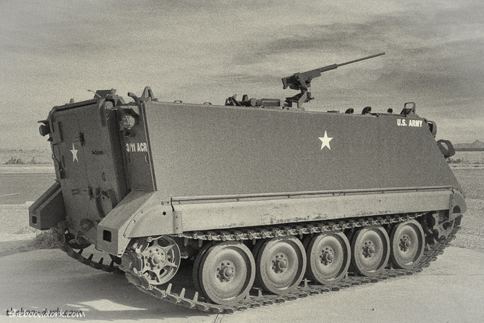 Vietnam era armored personnel carrier