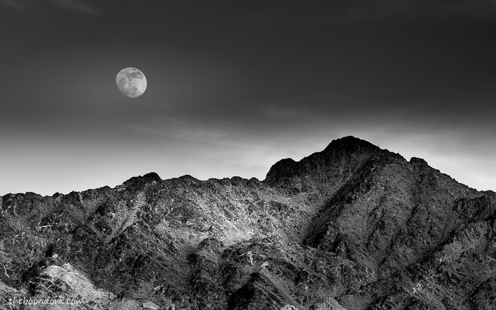 Moonrise Yuma Arizona