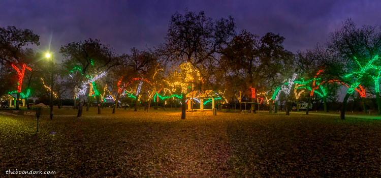 junction Texas Christmas lights