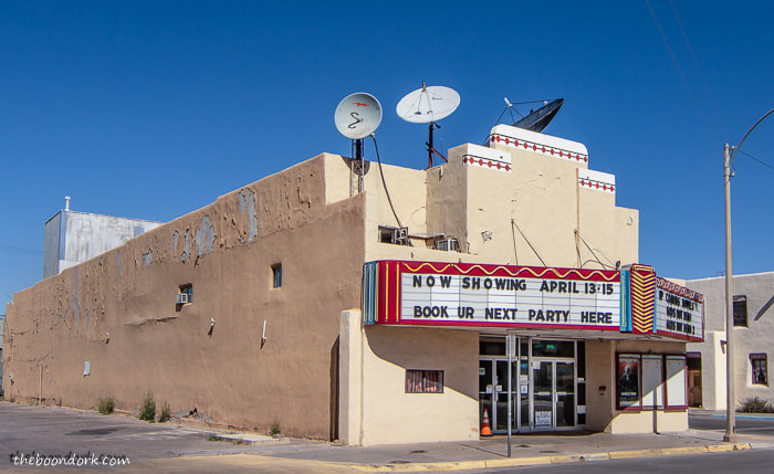 Old movie theater Alamogordo New Mexico