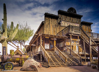 Goldfield Arizona saloon Picture