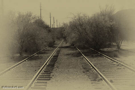 Ajo Arizona train tracks Picture